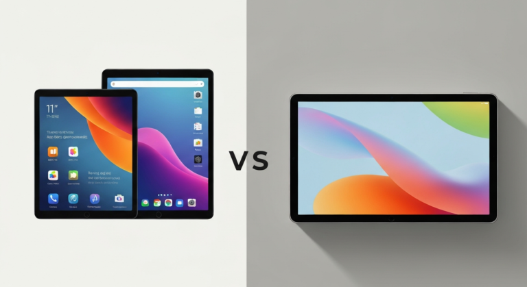 태블릿 비교 히어로 이미지